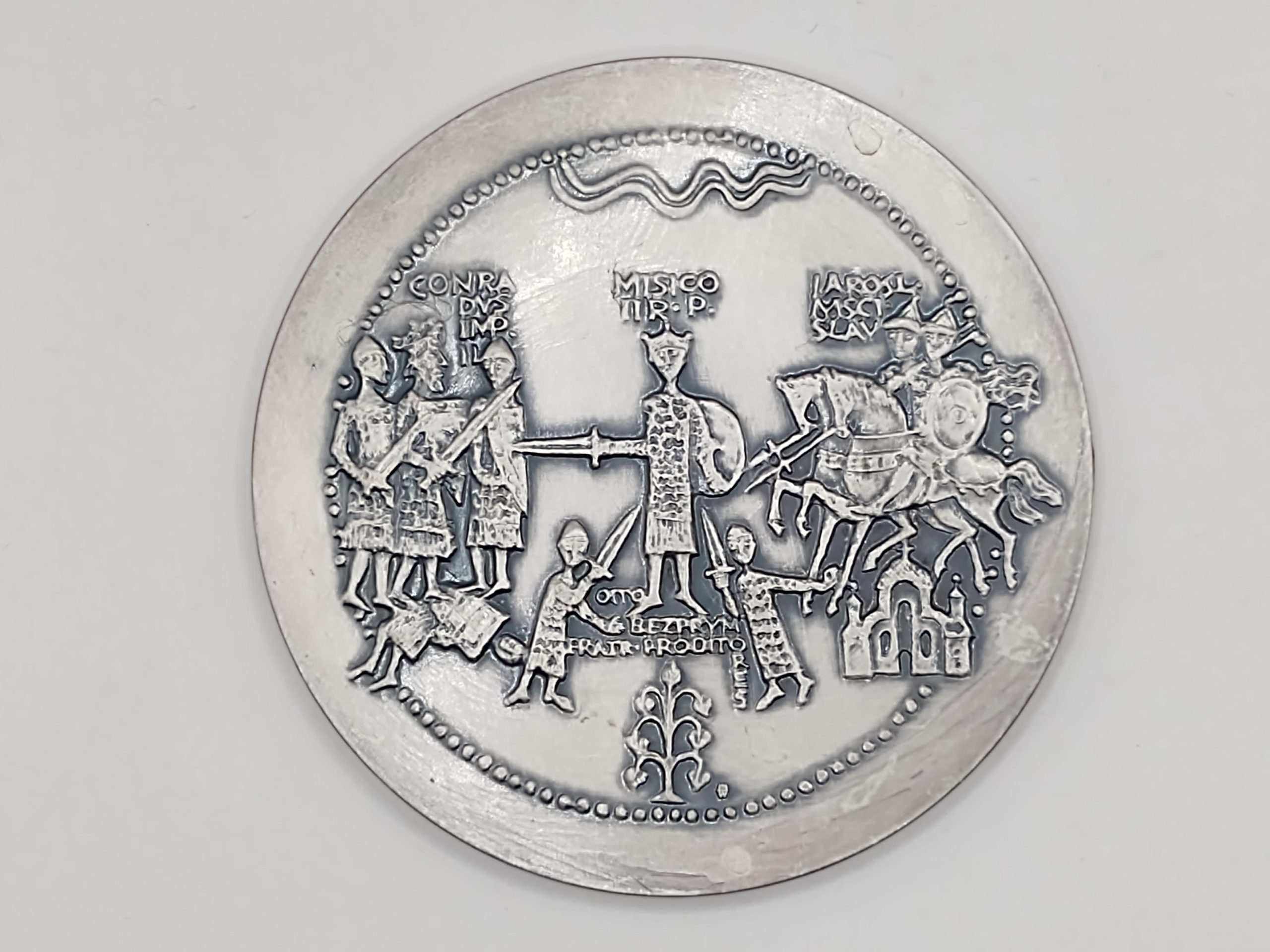 Medal PRL, z Serii Królewskiej – król Mieszko II Lambert