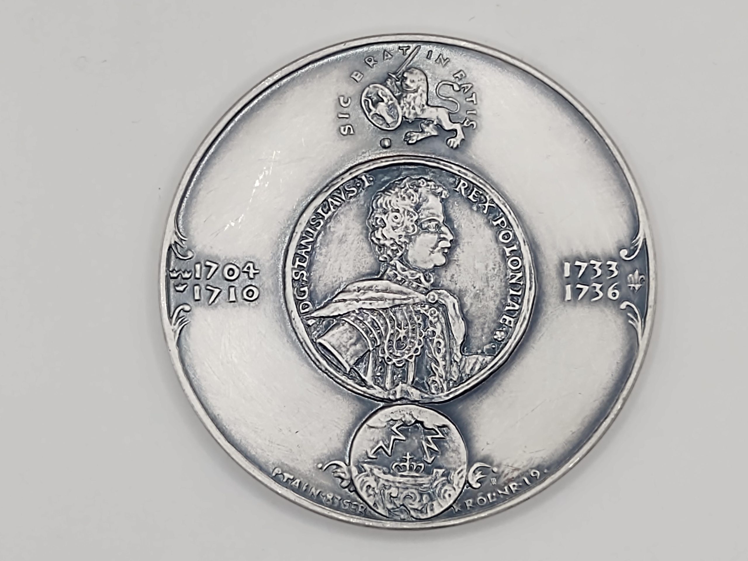 Medal PRL, z Serii Królewskiej – król Stanisław Leszczyński