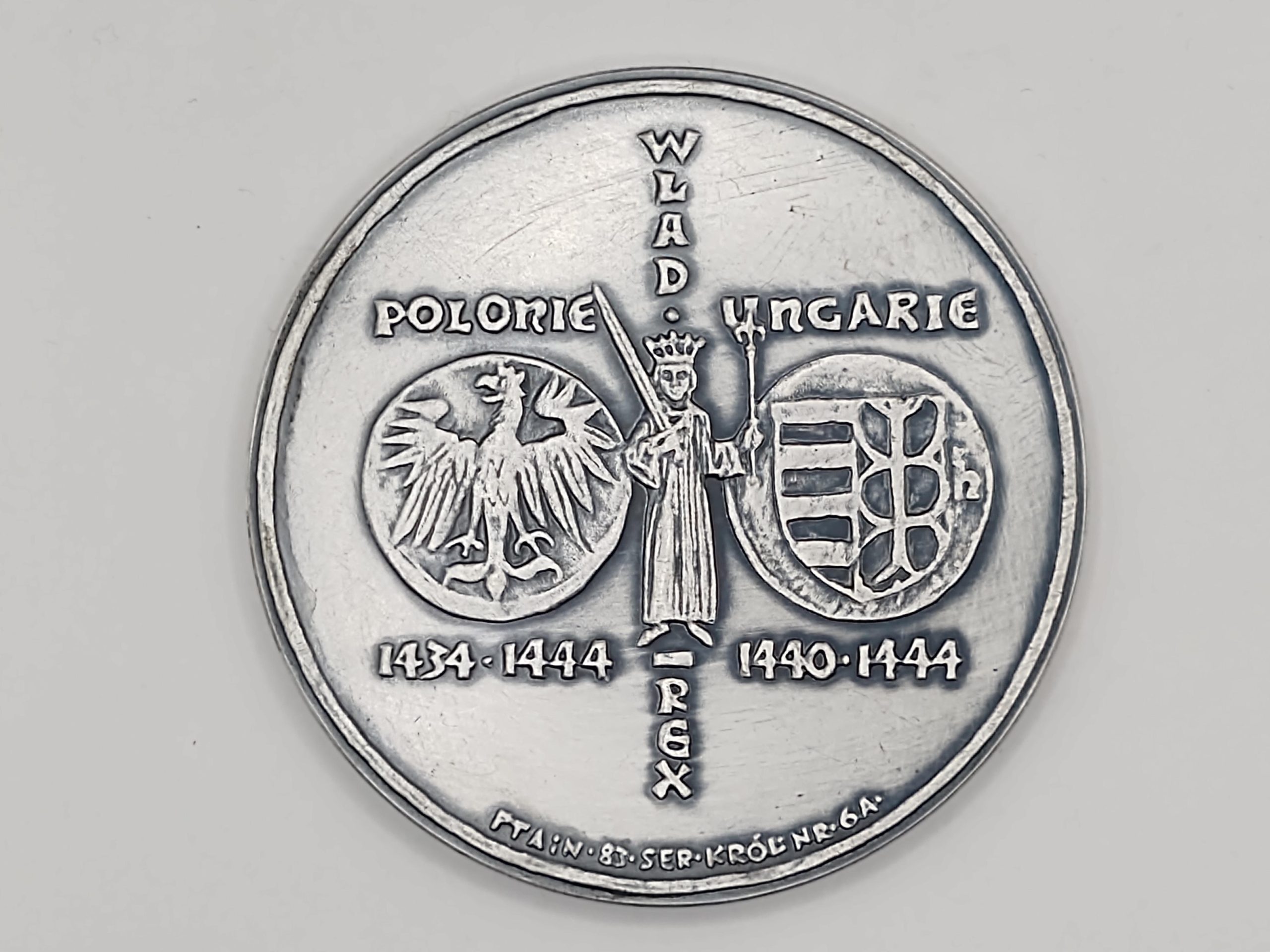 Medal PRL, z Serii Królewskiej – WŁADYSŁAW WARNEŃCZYK