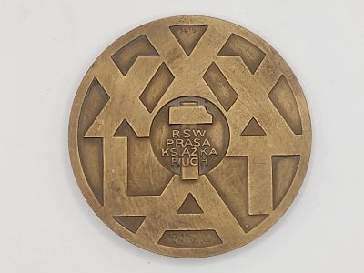 Medal PRL - XXX LAT RSW PRASA KSIĄŻKA RUCH / 1947-1977