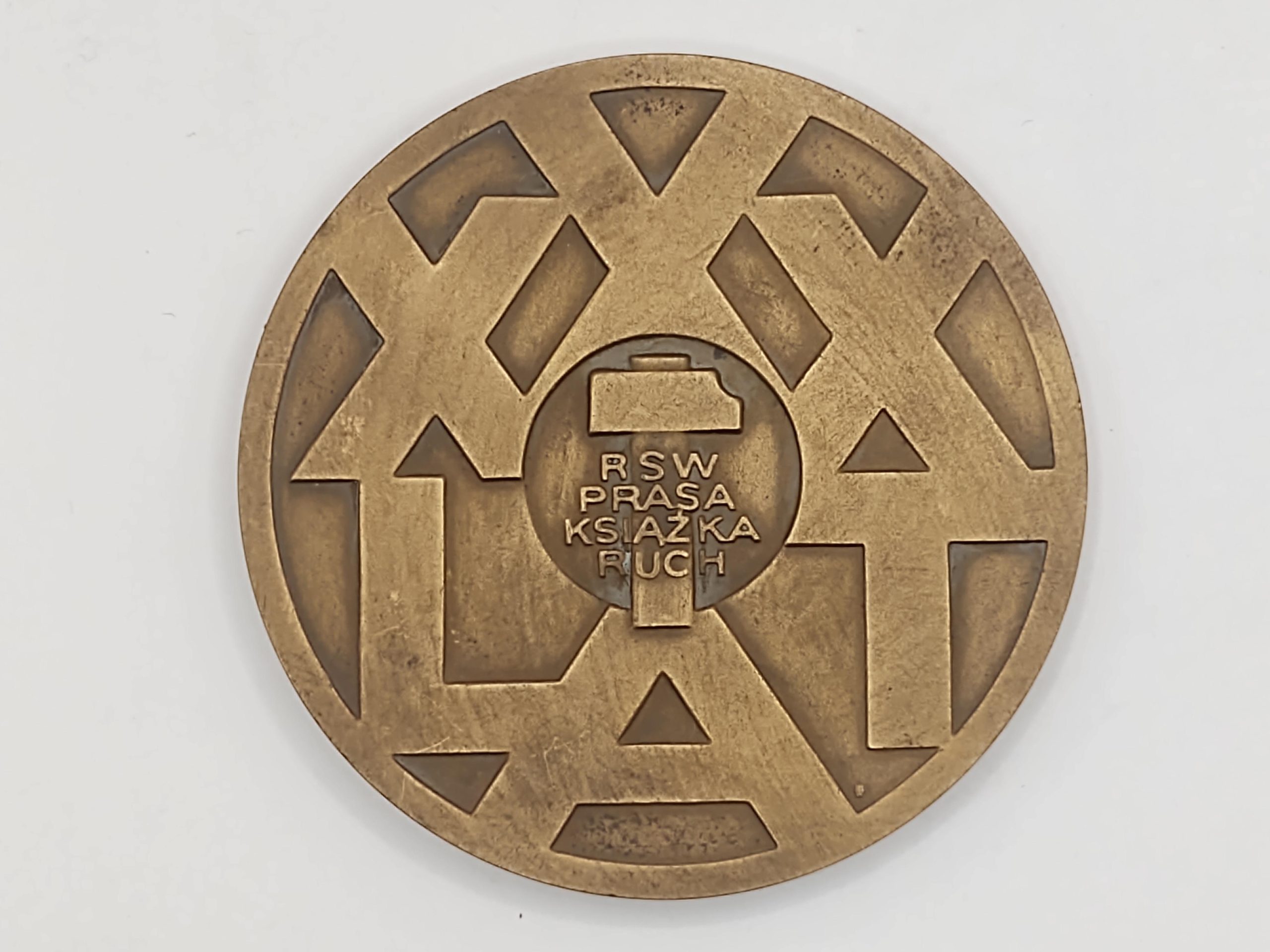 Medal PRL - XXX LAT RSW PRASA KSIĄŻKA RUCH / 1947-1977