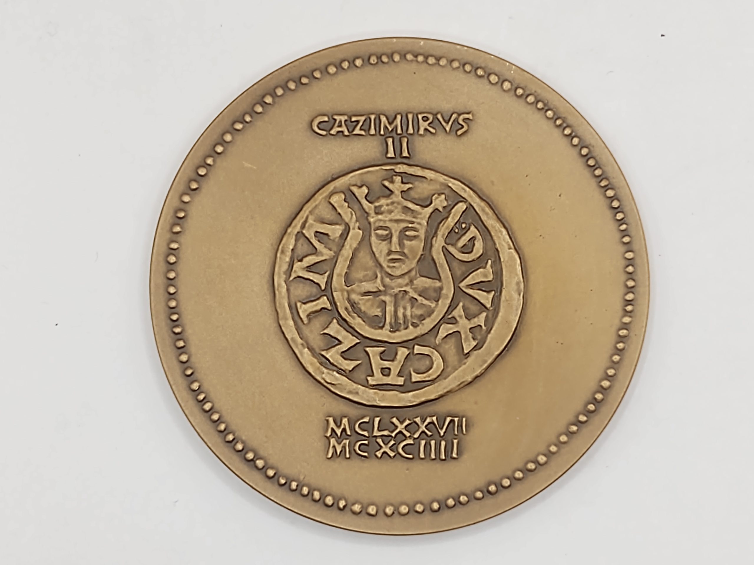Medal PRL, z Serii Królewskiej – KAZIMIERZ II SPRAWIEDLIWY