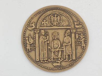 Medal PRL, z Serii Królewskiej – KAZIMIERZ II SPRAWIEDLIWY
