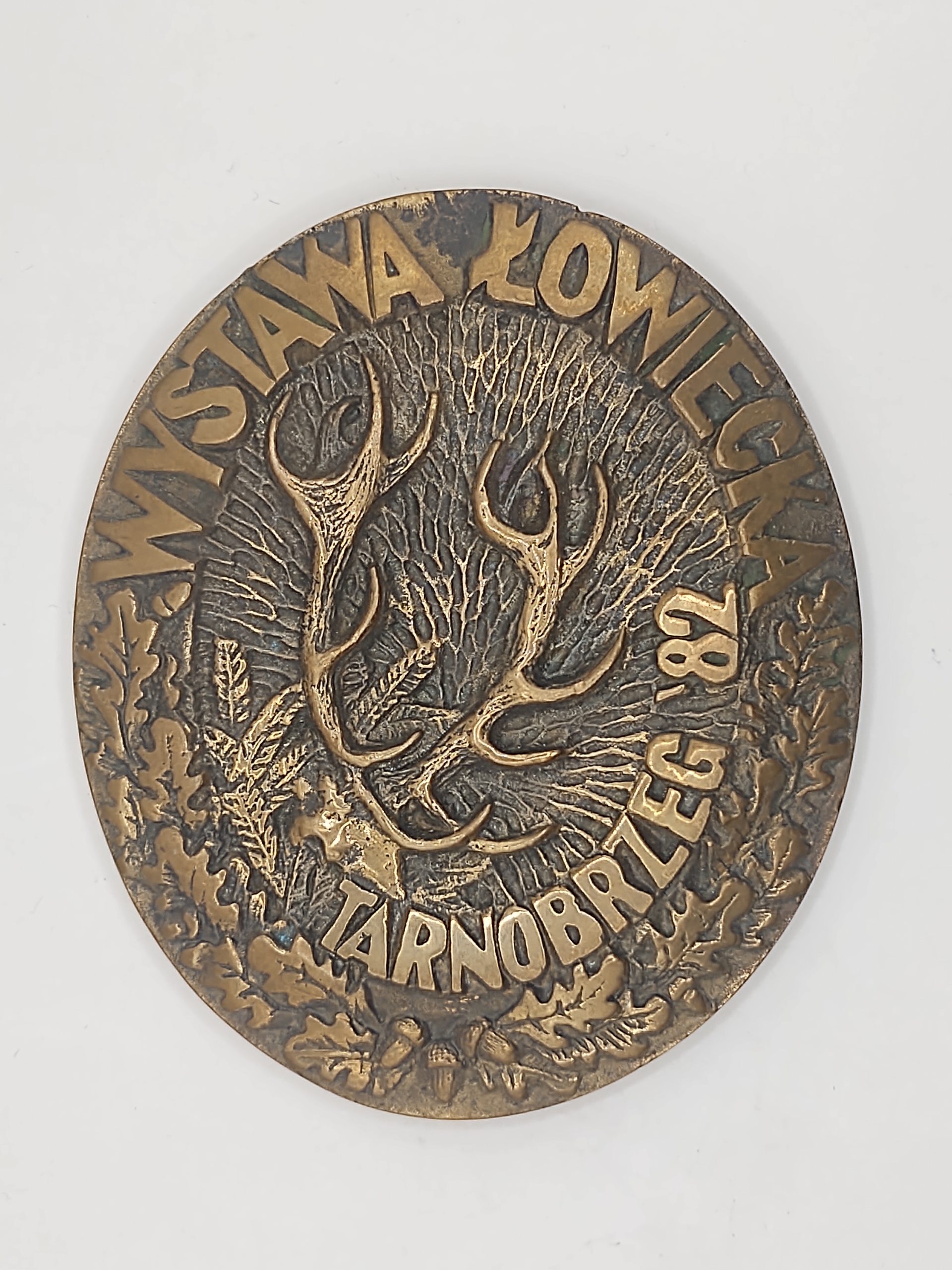 Medal / plakieta - WYSTAWA ŁOWIECKA, TARNOBRZEG '82