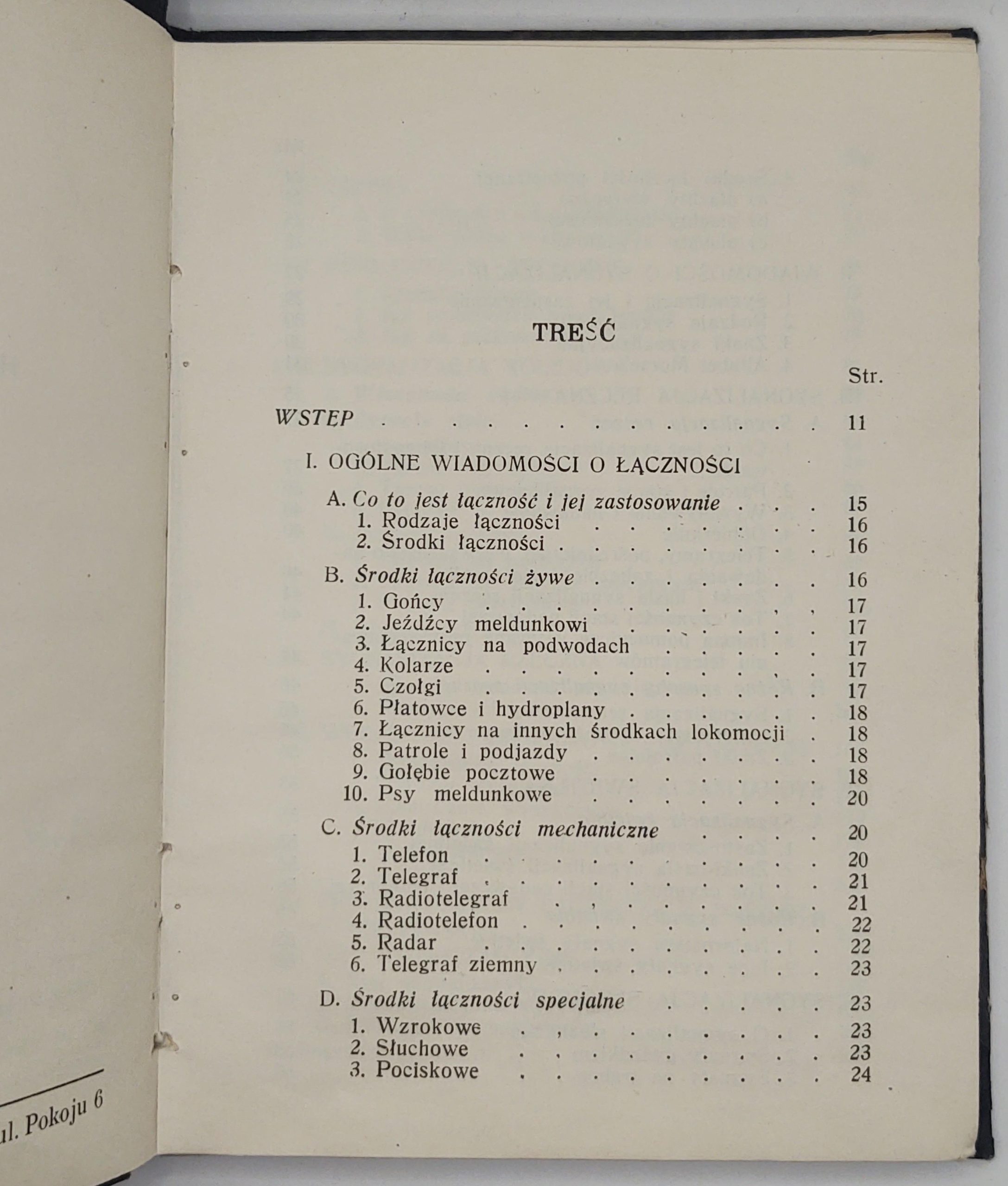 Książka "Podręcznik sygnalizacji" harcmistrz Kazimierz Papiński, 1947 r