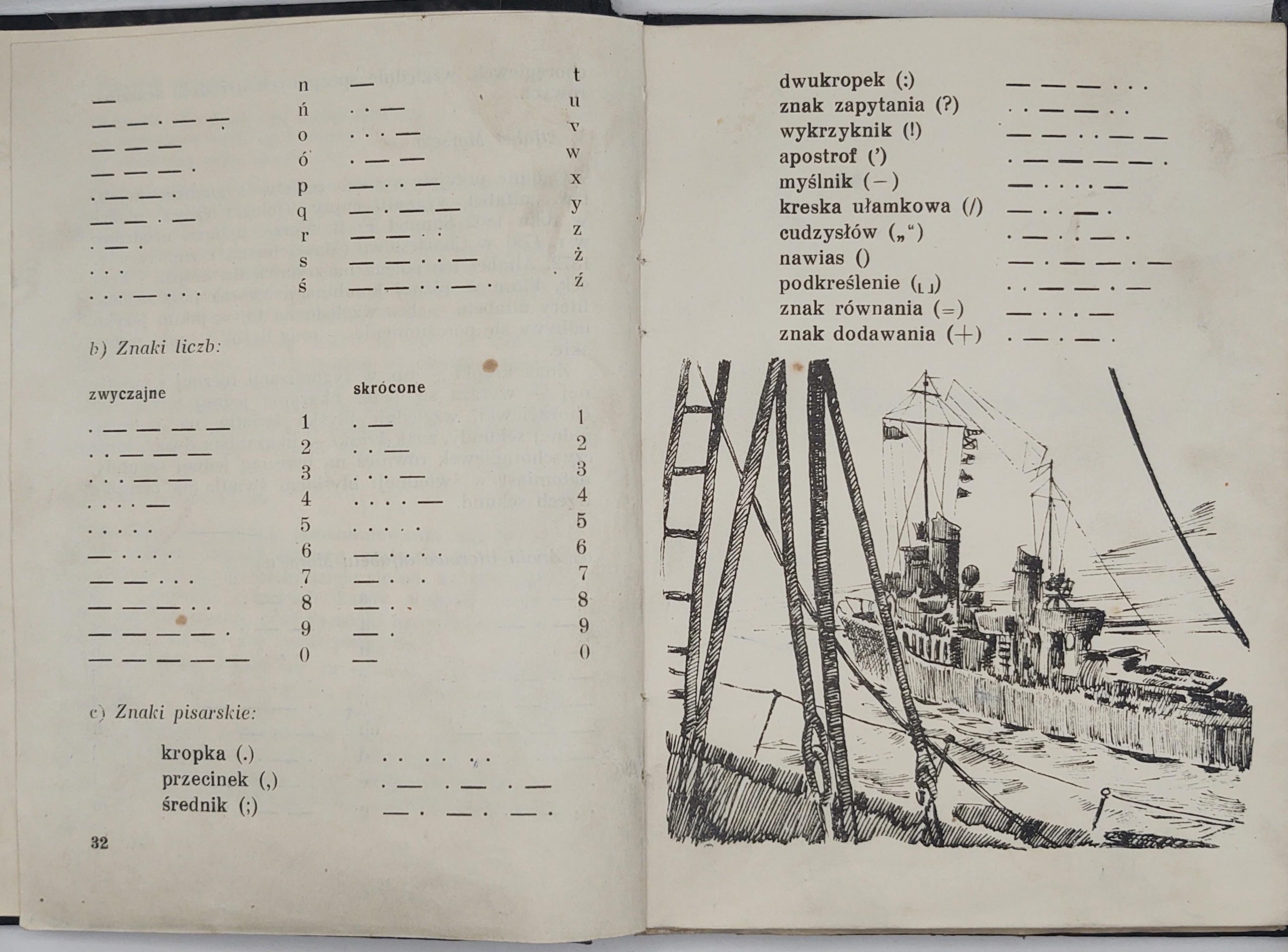 Książka "Podręcznik sygnalizacji" harcmistrz Kazimierz Papiński, 1947 r
