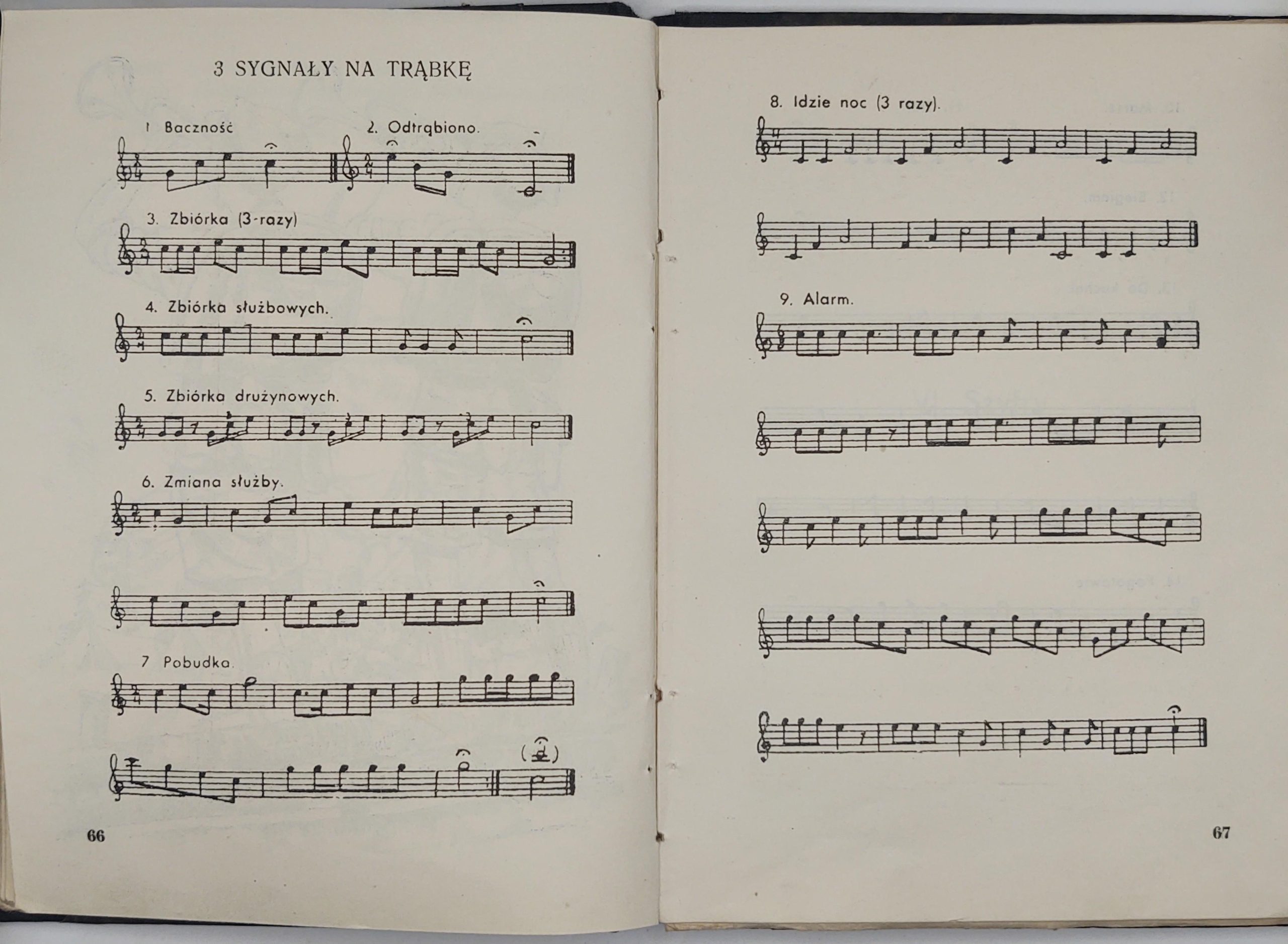 Książka "Podręcznik sygnalizacji" harcmistrz Kazimierz Papiński, 1947 r