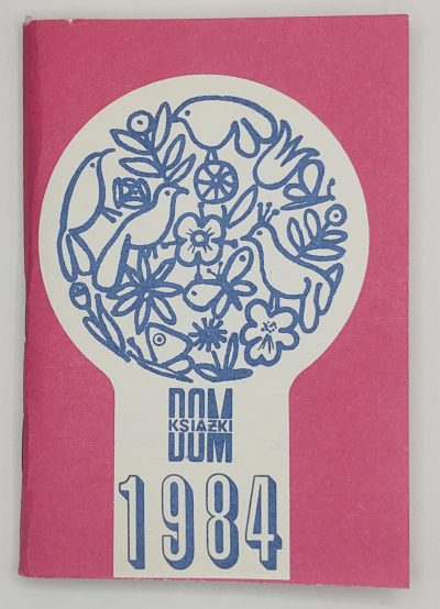 Kalendarzyk kieszonkowy 1984 rok - czysty, nieużywany