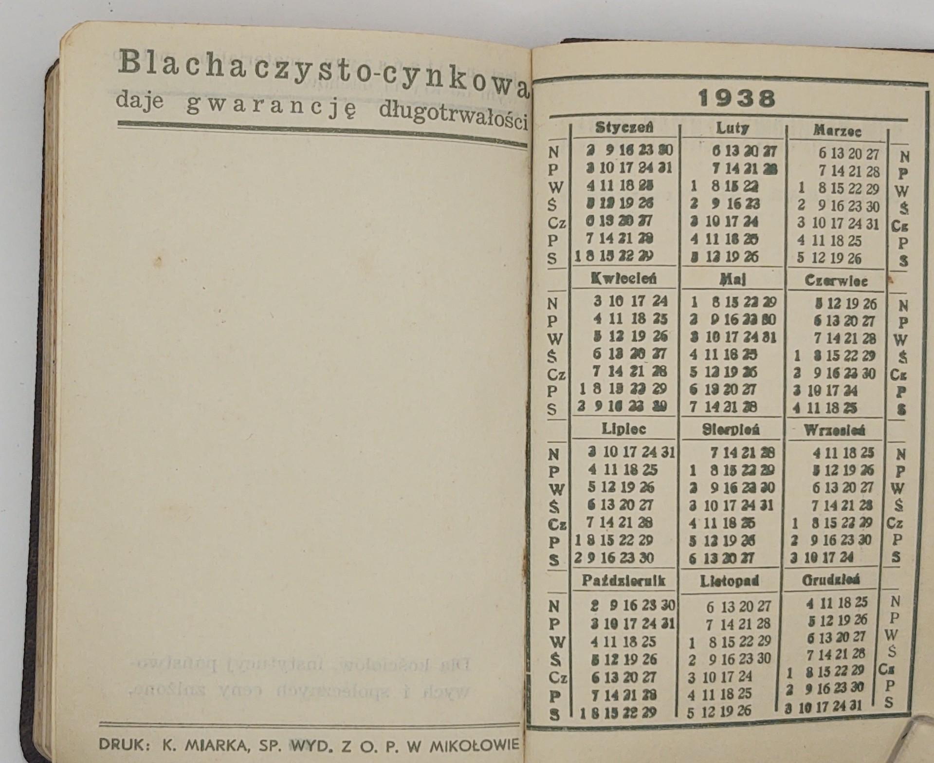 Książeczka "MAŁY INFORMATOR dla Architektów, Budowniczych, Blacharzy i Osób w budownictwie zainteresowanych", 1937 r.