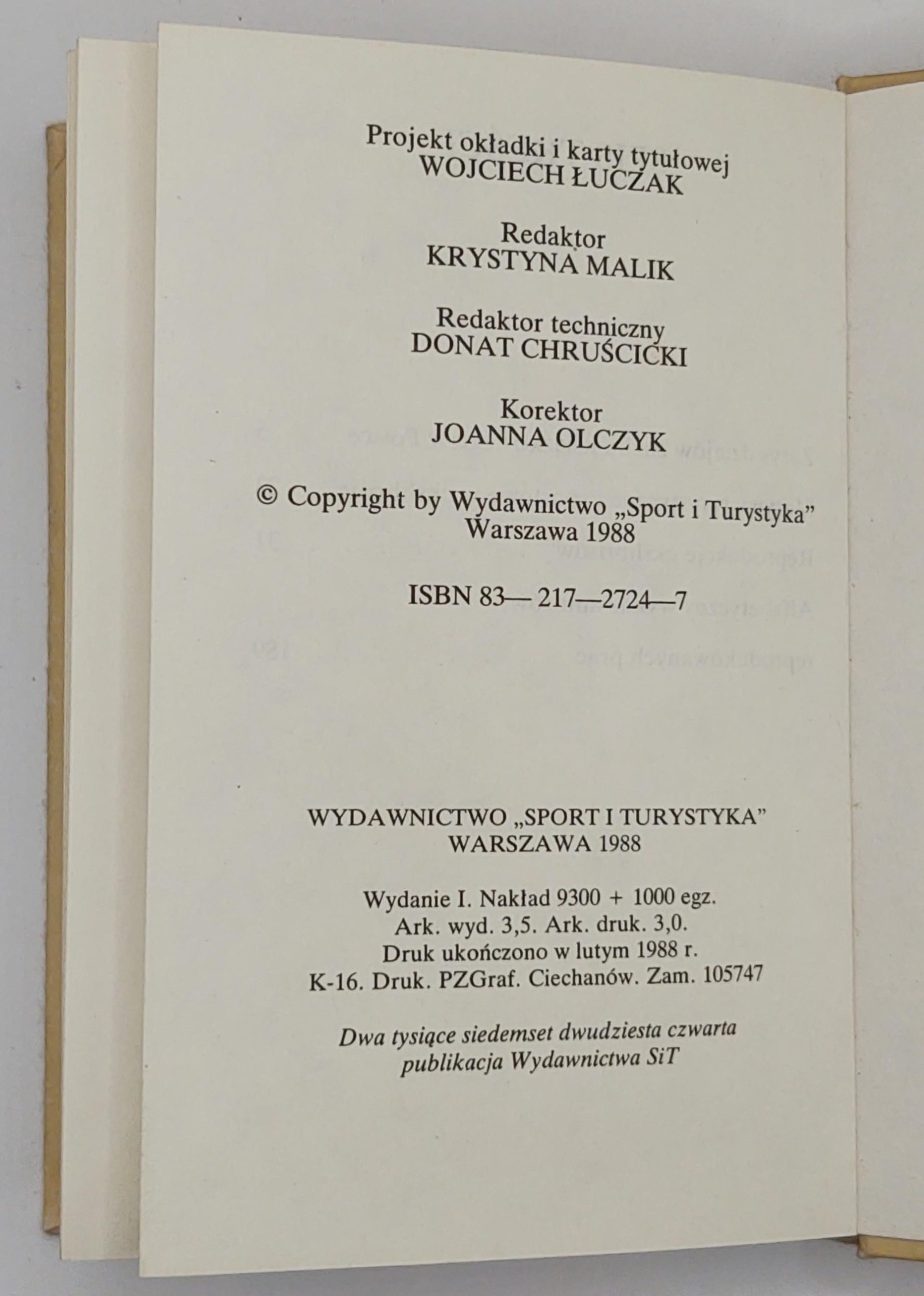 Książeczka "Turystyka i sport w ekslibrisie polskim" Kazimierz Pątek, Ryszard Bandosz, 1988 r.