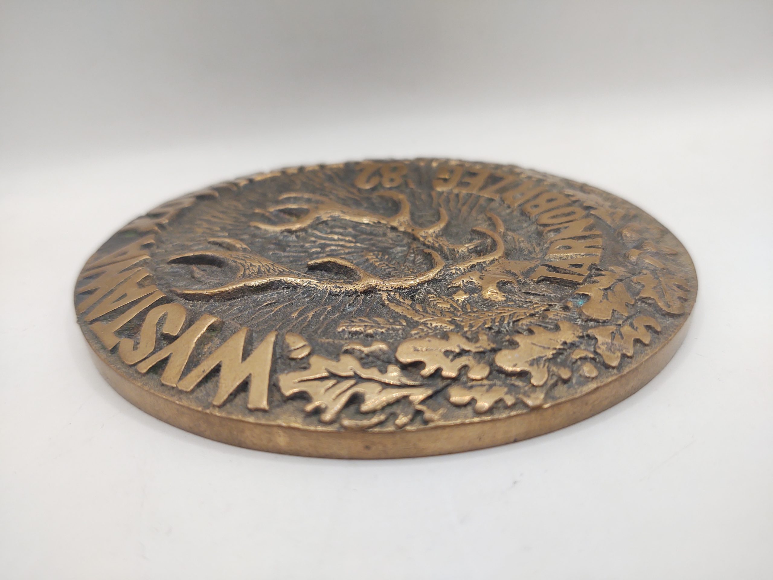 Medal / plakieta - WYSTAWA ŁOWIECKA, TARNOBRZEG '82