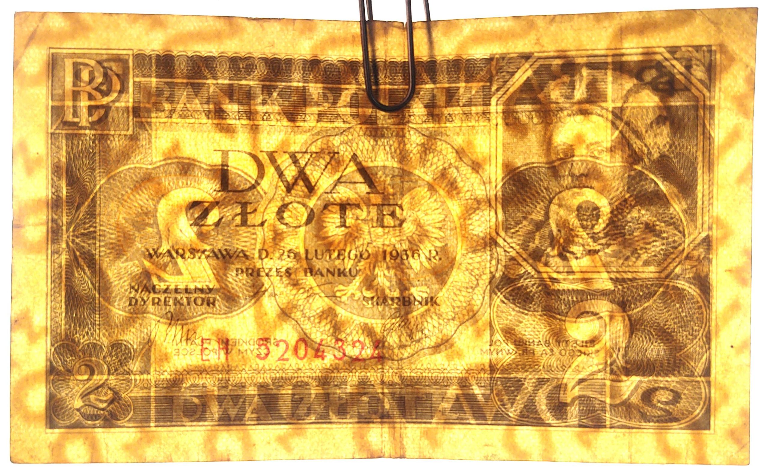 Banknot - 2 ZŁOTE, 1936 r.