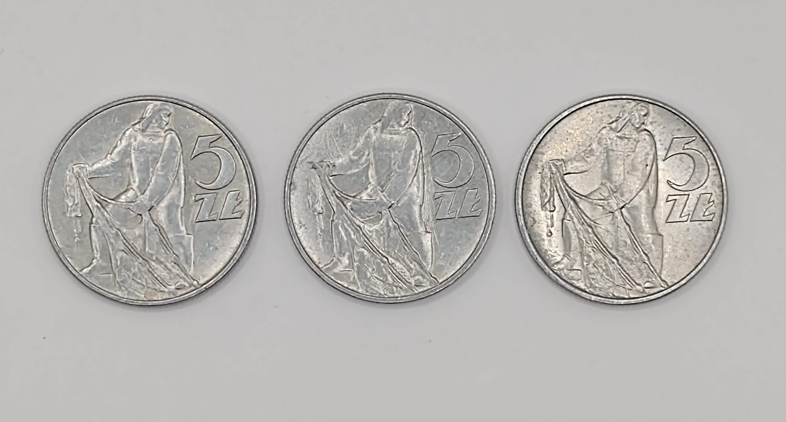 Zestaw monet PRL - 5 zł, 1974 r.