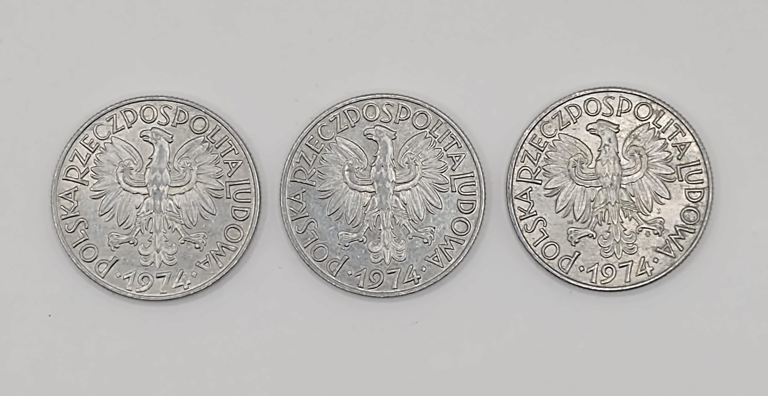 Zestaw monet PRL - 5 zł, 1974 r.