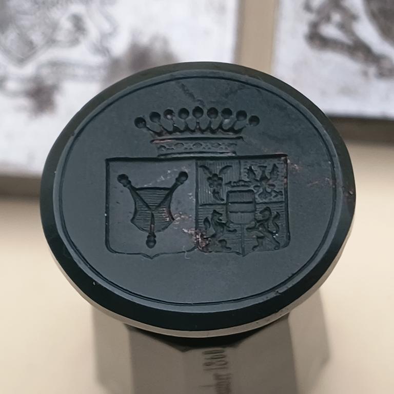 Zestaw tłoków pieczętnych - rodzina von Wengersky - Pilchowice (Górny Śląsk), XIX w.