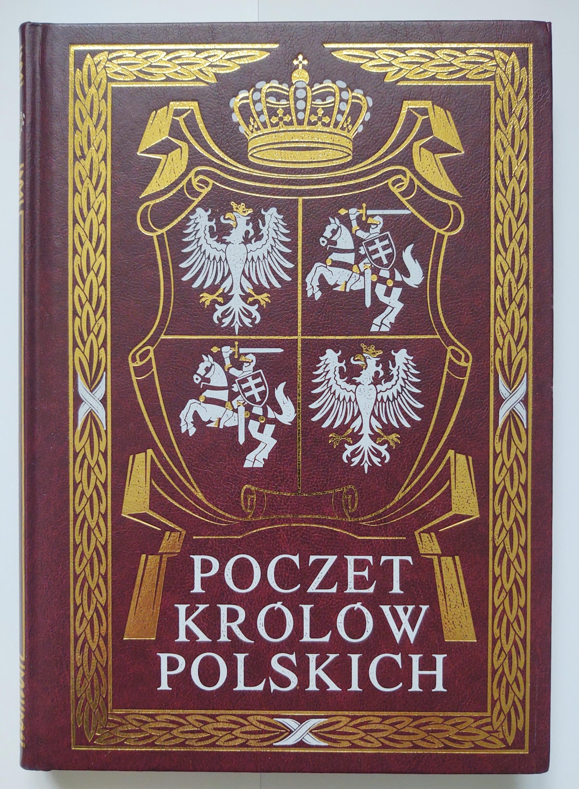 Książka "Poczet królów polskich. Wizerunki wg Jana Matejki" St. Smolka, A. Sokołowski, 1893 r. - reprint z 2005 r.