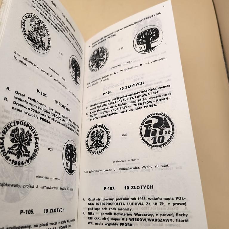 "Ilustrowany katalog monet polskich 1916-1977"