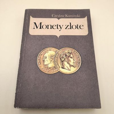 Książka "Monety złote" Czesław Kamiński