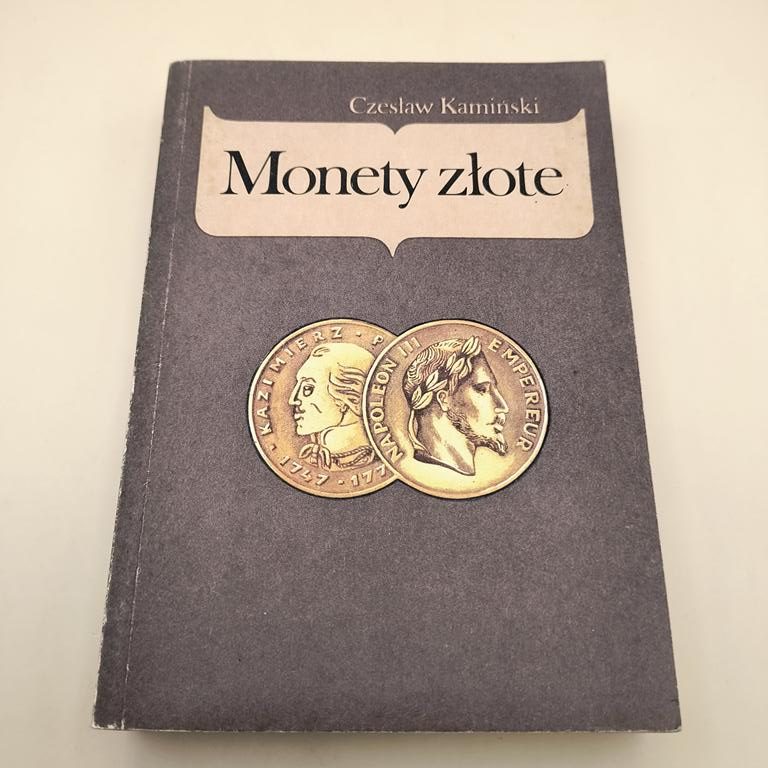 Książka "Monety złote" Czesław Kamiński