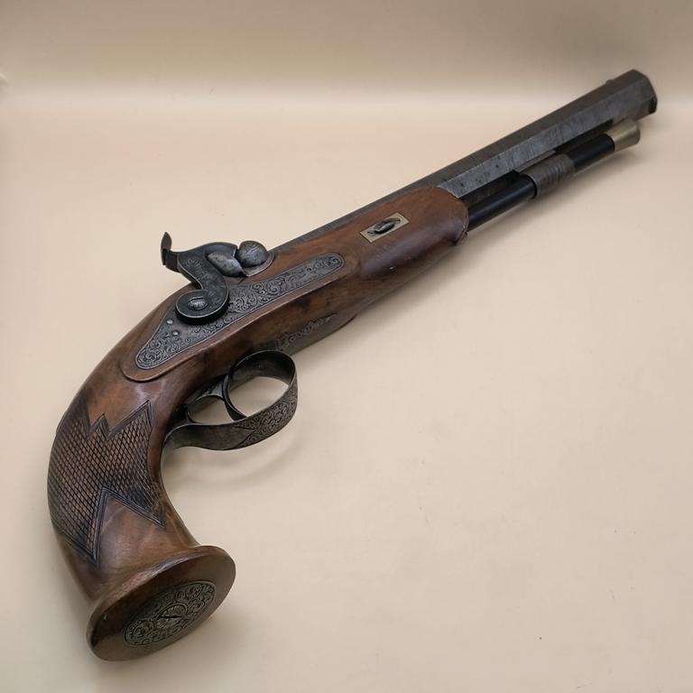 XIX-wieczny pistolet kapiszonowy - József Kirner, Węgry