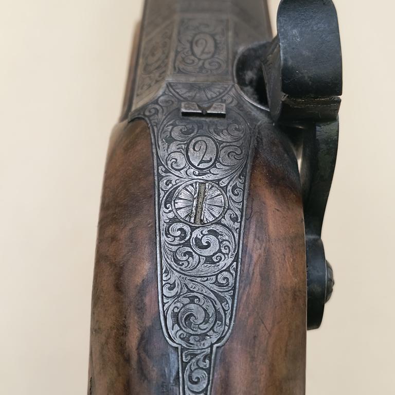 XIX-wieczny pistolet kapiszonowy - József Kirner, Węgry