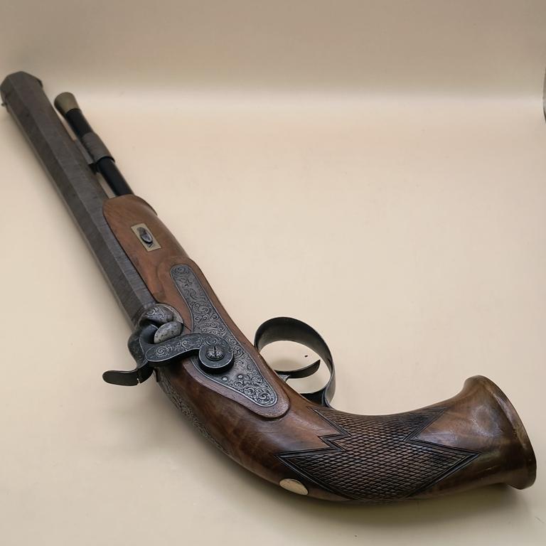 XIX-wieczny pistolet kapiszonowy - József Kirner, Węgry