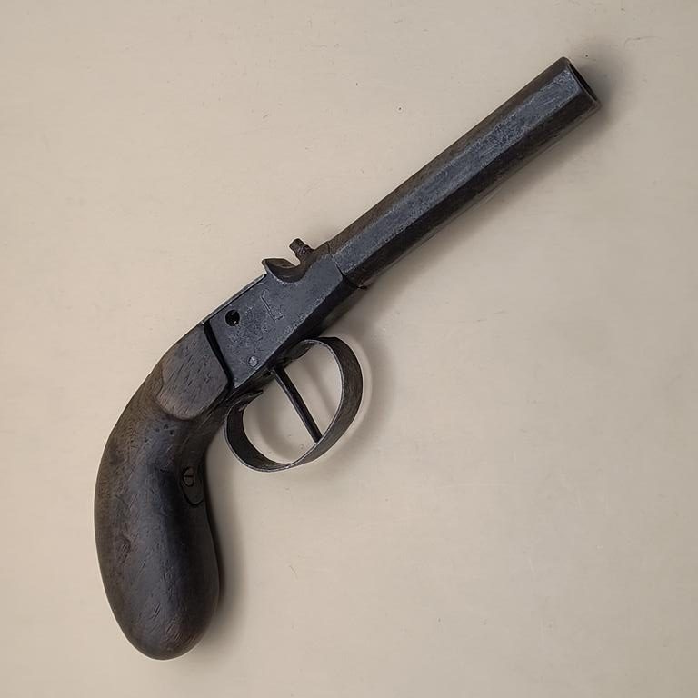 Pistolet kapiszonowy podróżny, XIX w.