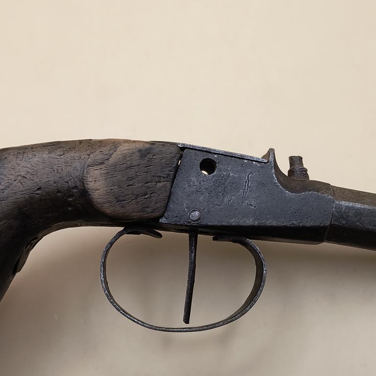 Pistolet kapiszonowy podróżny, XIX w.