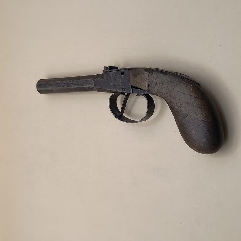 Pistolet kapiszonowy podróżny, XIX w.
