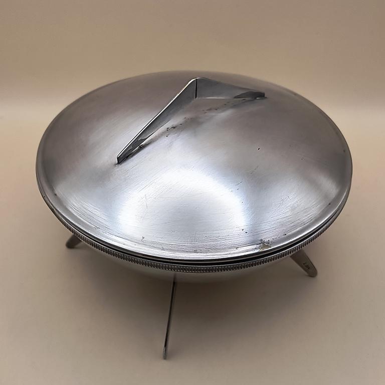 Modernistyczna cukiernica / bomboniera "latający spodek" HEFRA