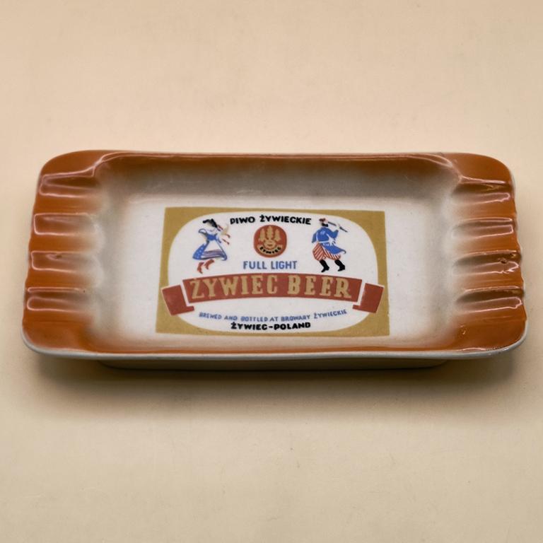 Popielniczka reklamowa ŻYWIEC BEER - Tułowice