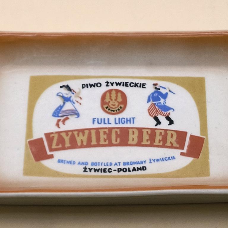 Popielniczka reklamowa ŻYWIEC BEER - Tułowice