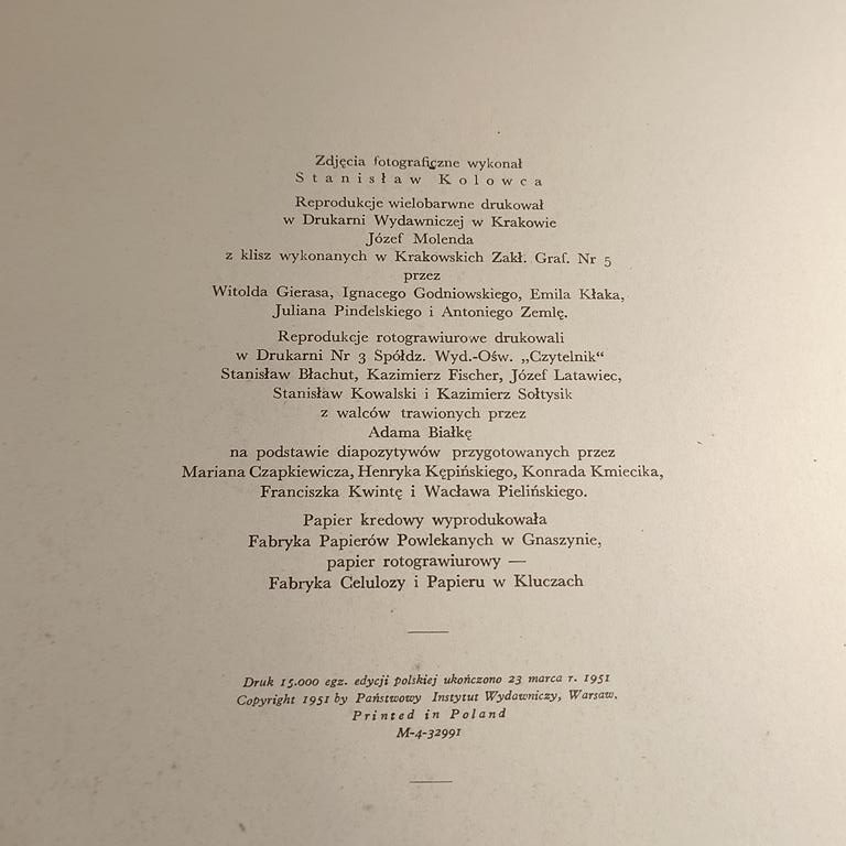 STWOSZ Wit - Ołtarz krakowski - Warszawa 1951r.