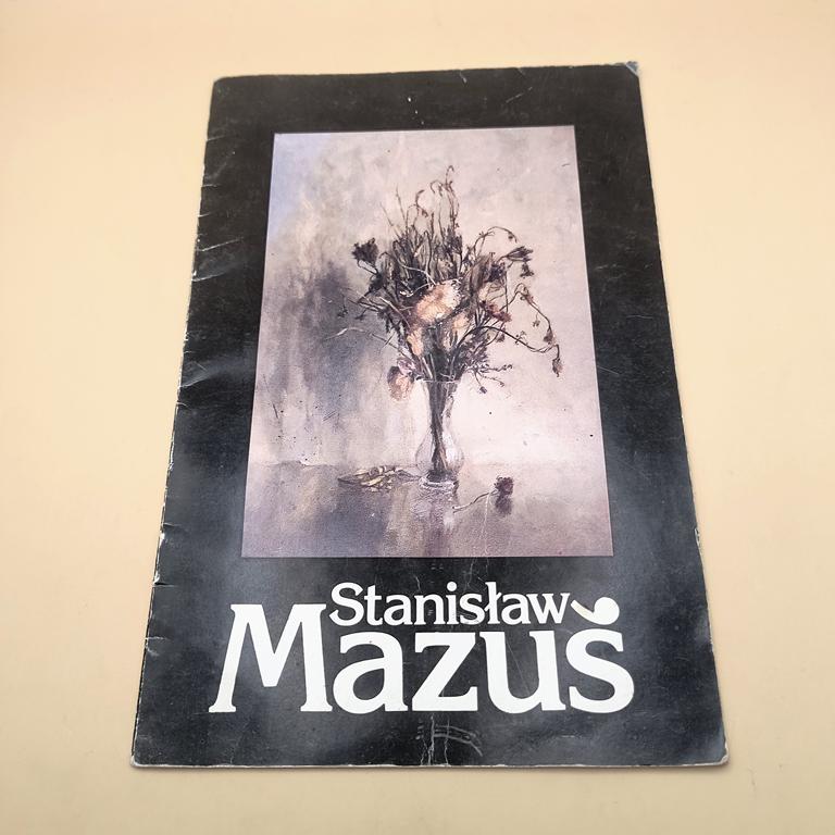 Katalog z reprodukcjami prac malarza Stanisława Mazusia