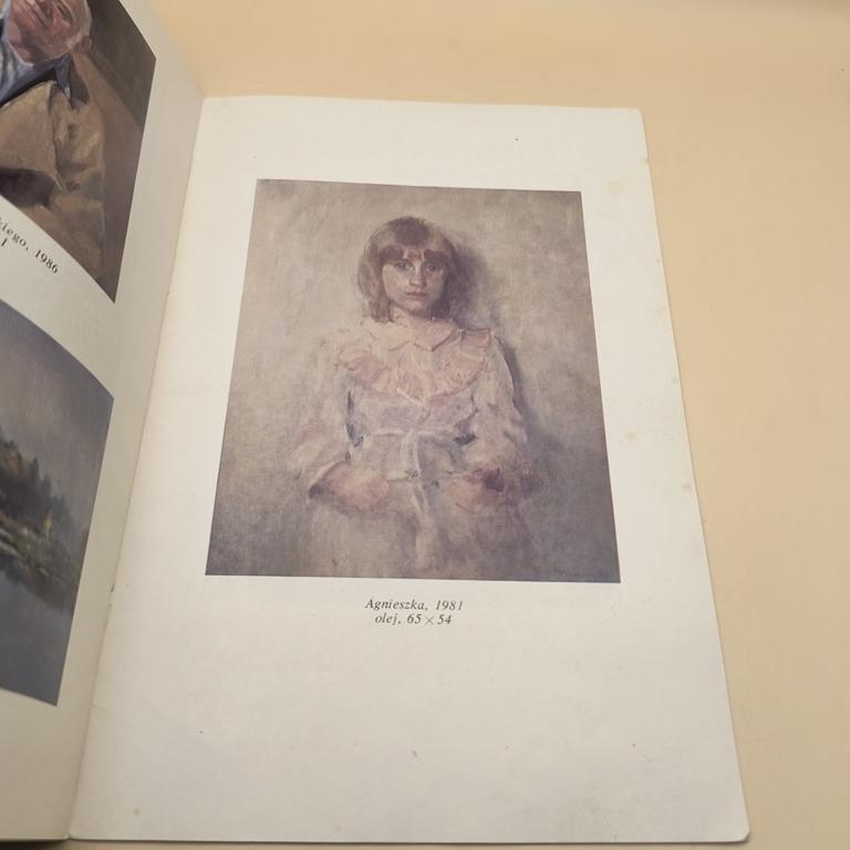 Katalog z reprodukcjami prac malarza Stanisława Mazusia
