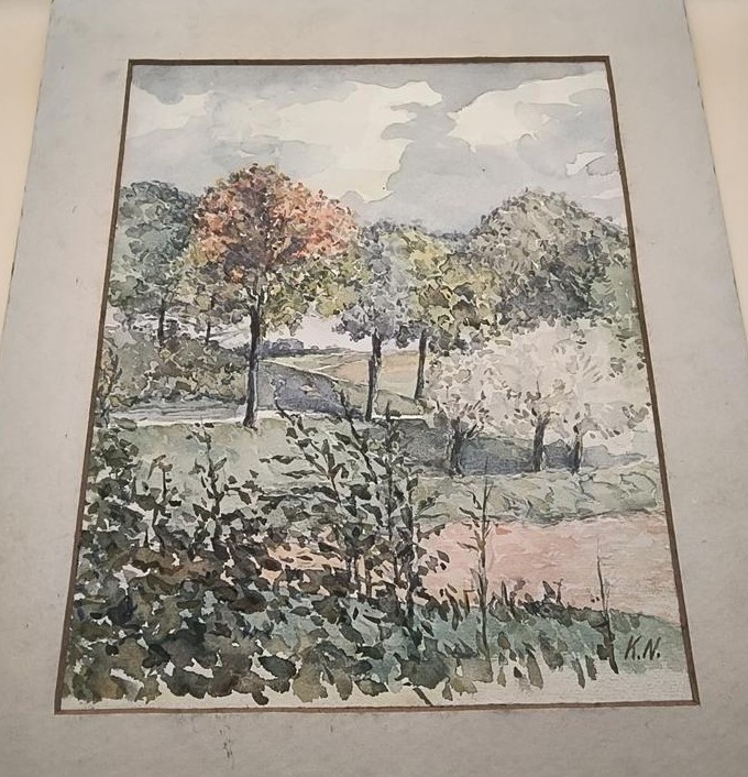 Obraz – pejzaż, Karol Niedoba, 1920 r.