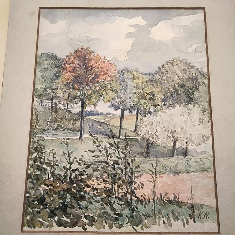 Obraz – pejzaż, Karol Niedoba, 1920 r.