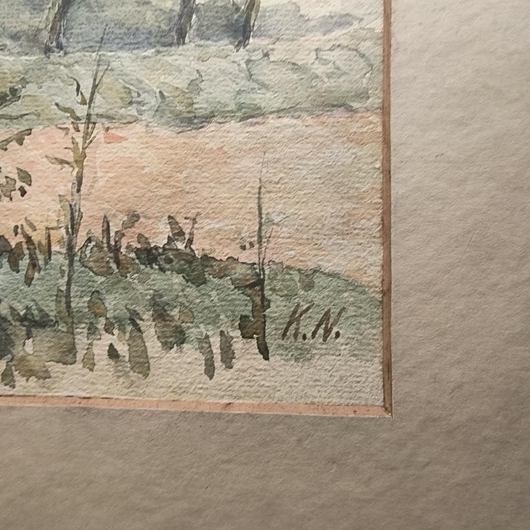 Obraz – pejzaż, Karol Niedoba, 1920 r.