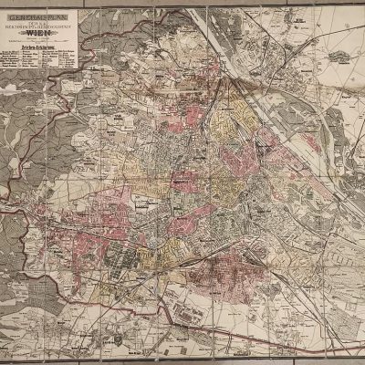 Plan Wiednia - GENERAL-PLAN DER K. K. REICHSHAUPT u. REZIDENZSTADT WIEN
