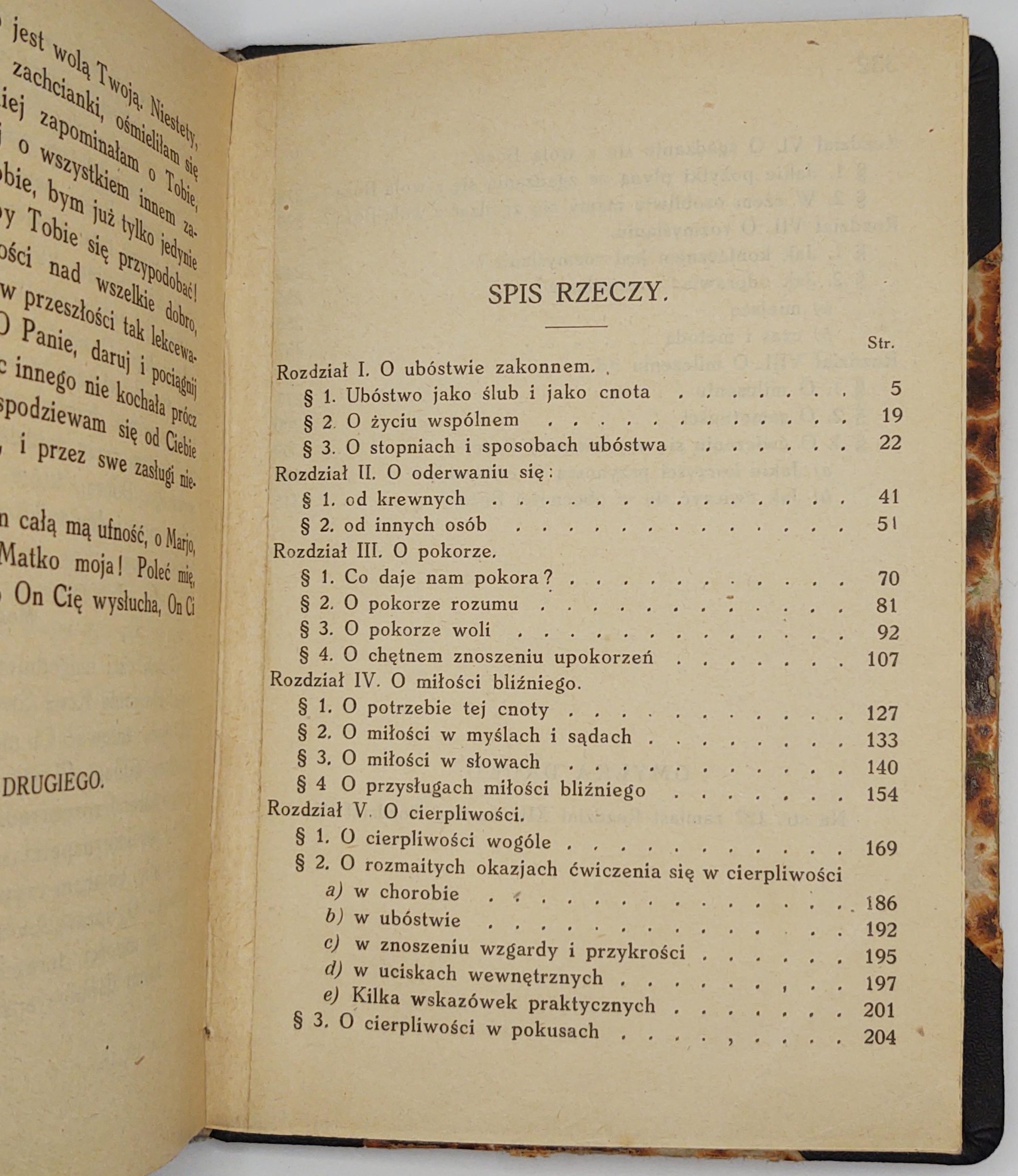 Książka "Prawdziwa Oblubienica Chrystusowa" Św. Alfons Marja Liguori, 1926 r.