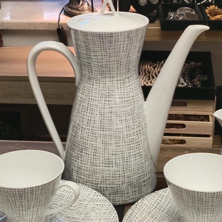 Serwis porcelanowy do kawy, z niemieckiej wytwórni Rosenthal, lata 50-te