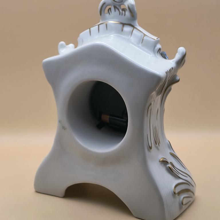 Porcelanowy zegar  PMP Plaue