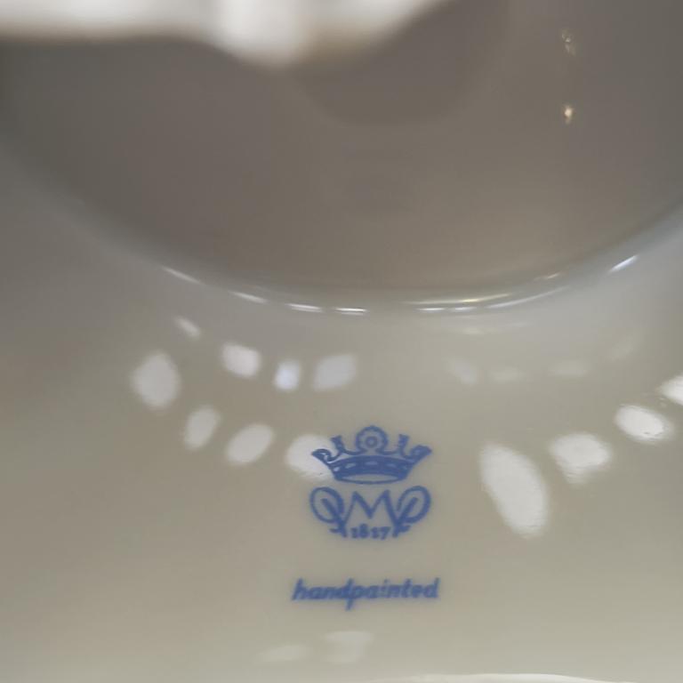 Porcelanowy zegar  PMP Plaue