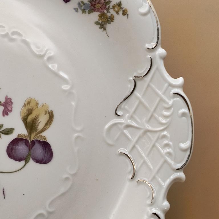 Patera, duży talerz ozdobny Porzellanfabrik Schirnding AG