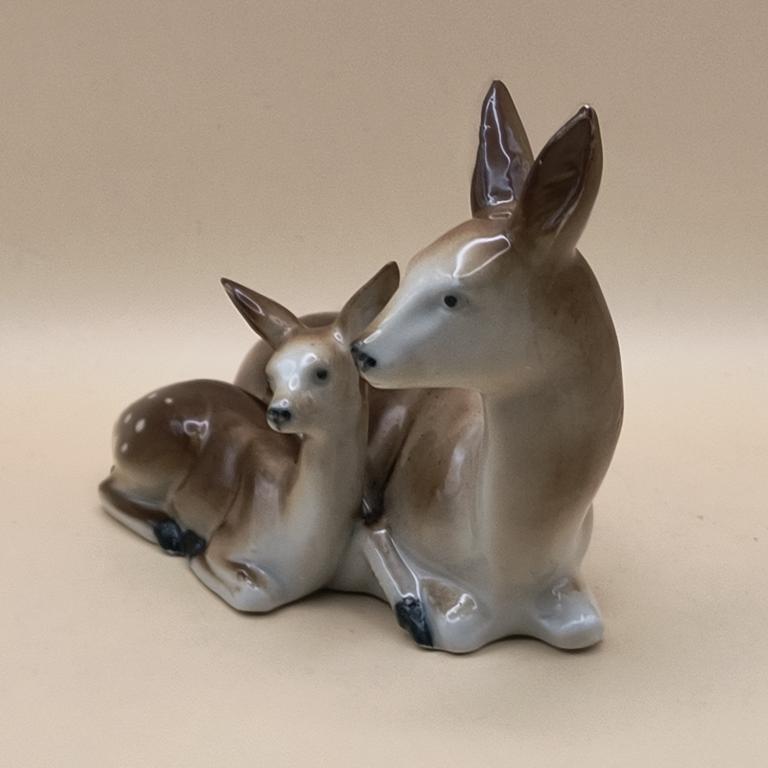 Figurka porcelanowa sarenki - Gräfenthal (Turyngia).