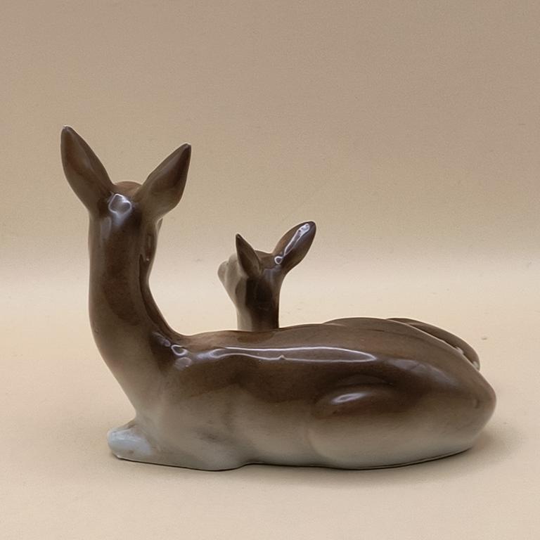 Figurka porcelanowa sarenki - Gräfenthal (Turyngia).