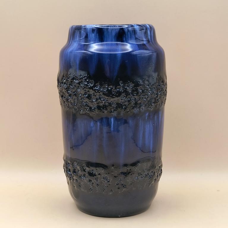 Wazon ceramiczny z lat 70. w stylu Fat Lava