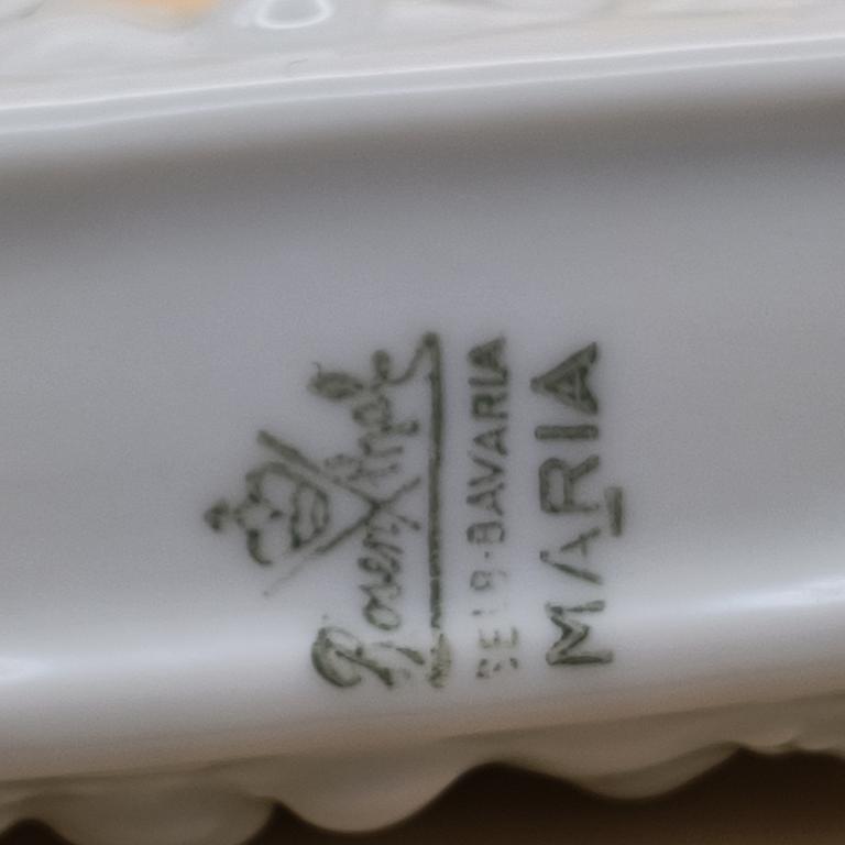 Rosenthal Biała Maria-stojak na nóż (sztućce)