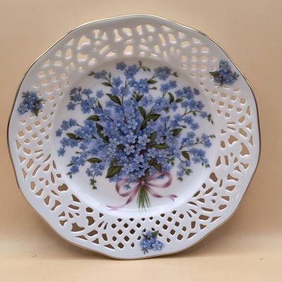 Porcelanowy ażurowy talerz König Porzellan