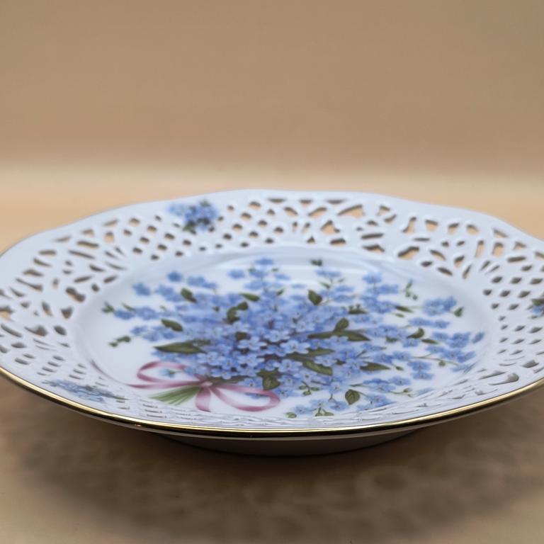 Porcelanowy ażurowy talerz König Porzellan